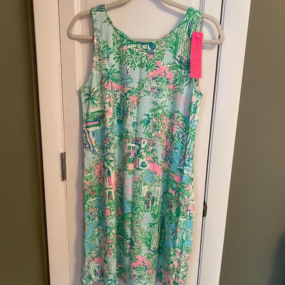 Lilly Pulitzer Dresses & Skirts - Lilly Pulitzer Kristen Dress Lilly Loves Palm Beach SMALL NEW NWT